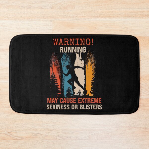 Item preview, Warning Running may cause extreme sexiness or blisters designed and sold by HomeCoquette.