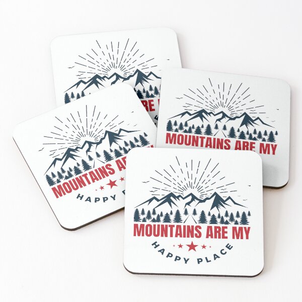 Item preview, Mountains Are My Happy Place designed and sold by Harvey Bell.