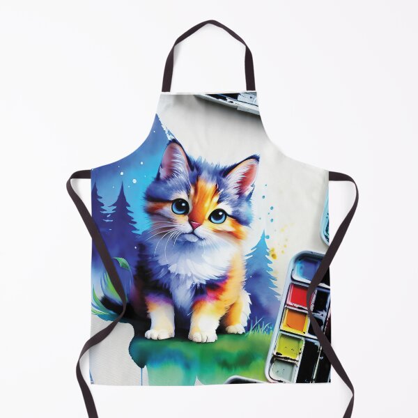 Artikelvorschau, Die Kunst des Cat-ting: Wir feiern unsere geliebten Katzen durch atemberaubende Aquarelldarstellungen entworfen und verkauft von Munchable Bites.