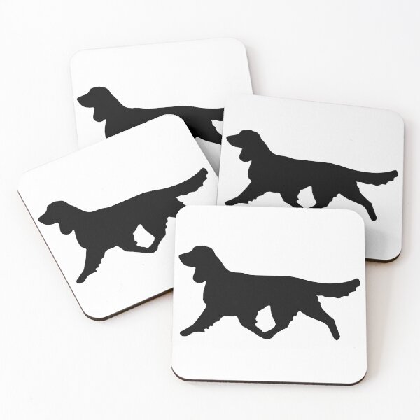 Item preview, Natural Field Spaniel Silhouette designed and sold by designthesky.