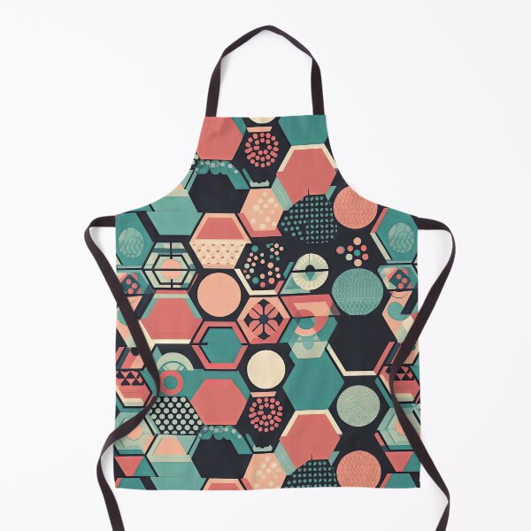 Item preview, Retro Geometric Shapes Abstract designed and sold by KhimeraPoint.