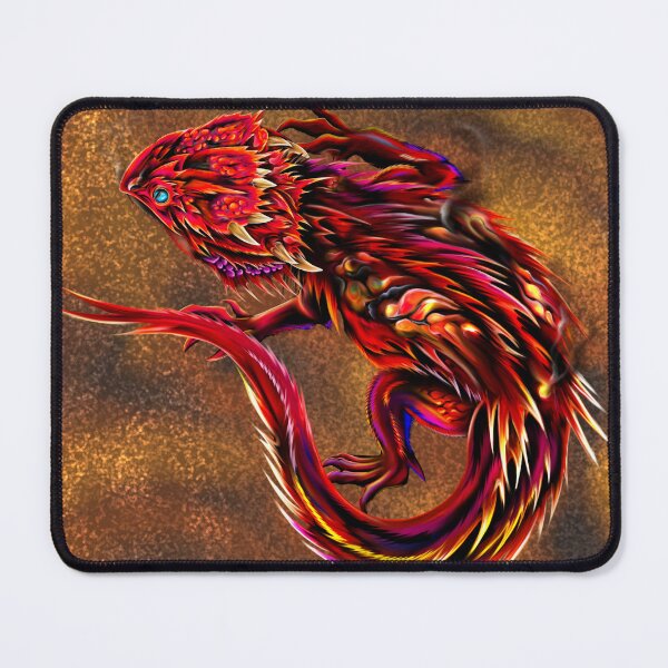 Item preview, Red bearded dragon designed and sold by Icydragon’s artworks.