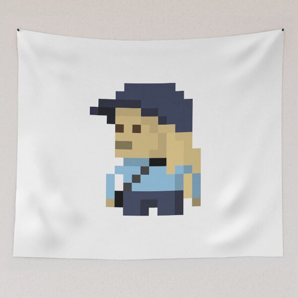 Item preview, Mail Lady Pixel Art | Bringing Your Mail with a Smile designed and sold by anycolorart.