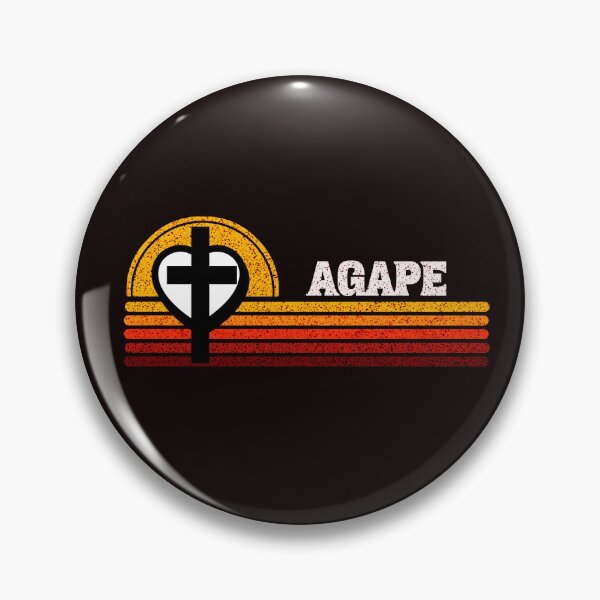 Item preview,  Retro Agape Love Defined 1 Corinthians 13:4-7 Bible Verse  designed and sold by BeansHotTees.