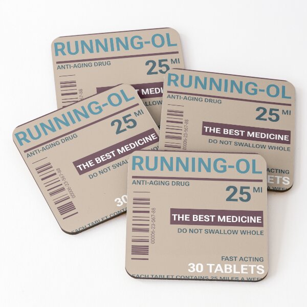 Item preview,  Running anti aging drug joke designed and sold by HomeCoquette.