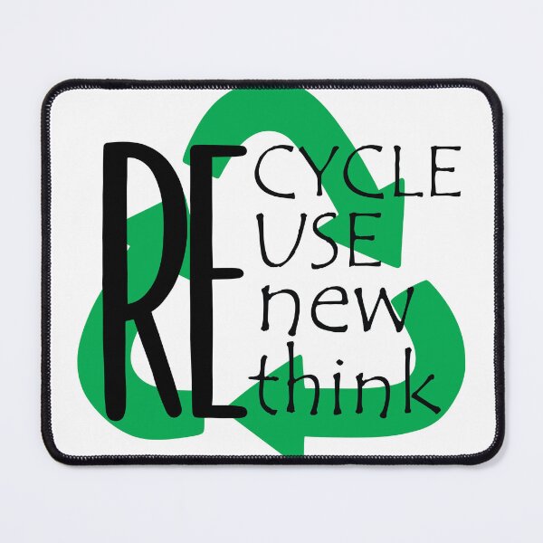 Item preview, recycle reuse renew rethink designed and sold by designsmaster99.