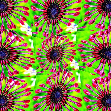 Artwork thumbnail, Cute Daisy Pattern by Patternflower