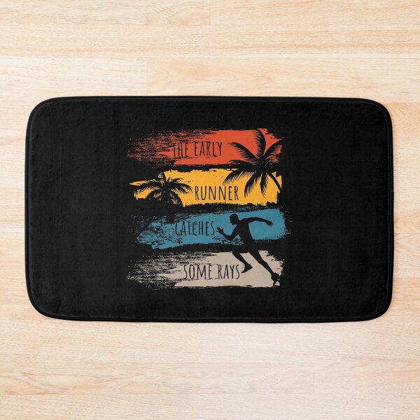 Item preview, The early runner catches some rays Running pun designed and sold by HomeCoquette.