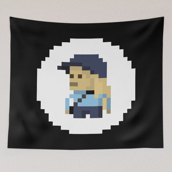 Item preview, Mail Lady Pixel Art | Bringing Your Mail with a Smile designed and sold by anycolorart.