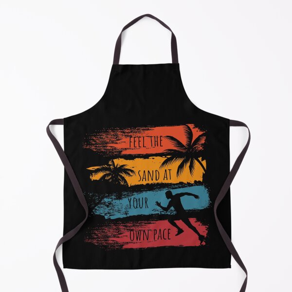 Item preview, Feel the sand at your own pace Running on the beach designed and sold by HomeCoquette.