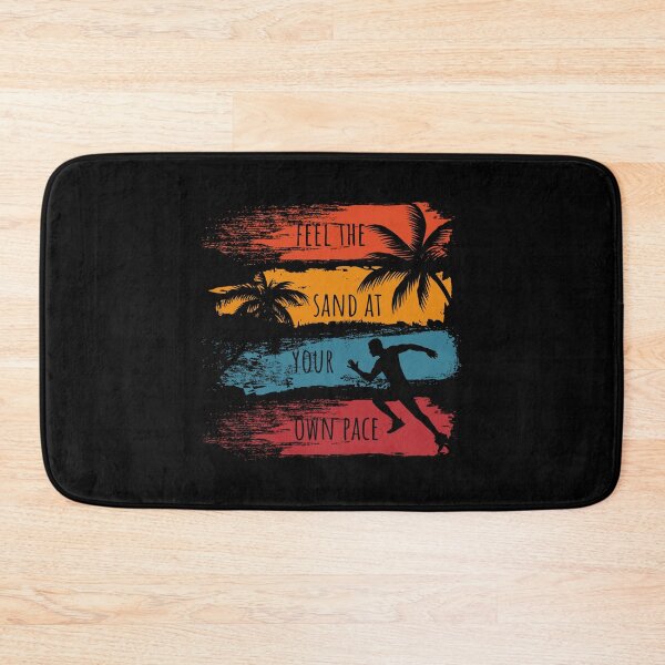Item preview, Feel the sand at your own pace Running on the beach designed and sold by HomeCoquette.