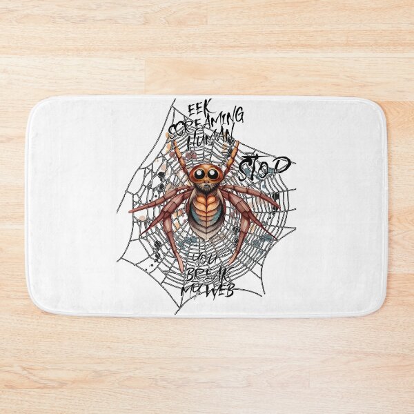 Item preview, Eek screaming human, STOP, you break my web designed and sold by Chrisseee.