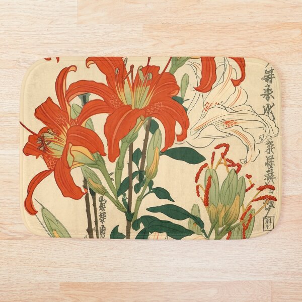 Item preview, Tiger Lillies in Ukiyo-e Style designed and sold by GingerSilkShop.