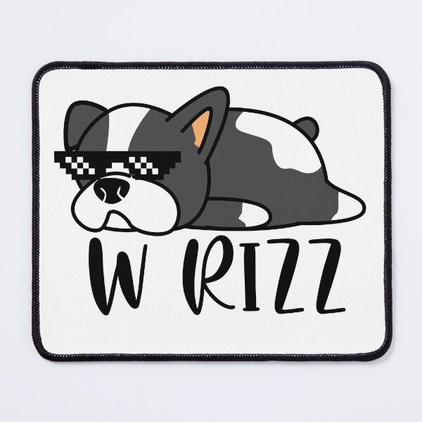 Artikelvorschau, Dog cute: w rizz entworfen und verkauft von Wiseth-.