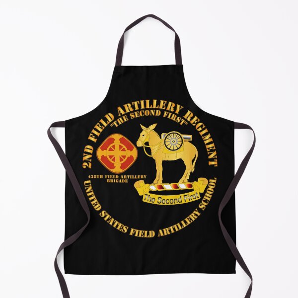 Item preview, Army - 2nd Field Artillery Regiment - US FA School designed and sold by Military Insignia Products.