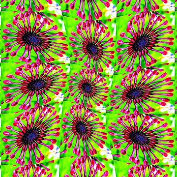 Artwork thumbnail, Cute Daisy Pattern by Patternflower