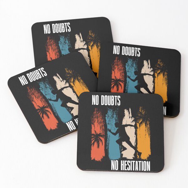 Item preview, Running quote No doubts no hesitation designed and sold by HomeCoquette.