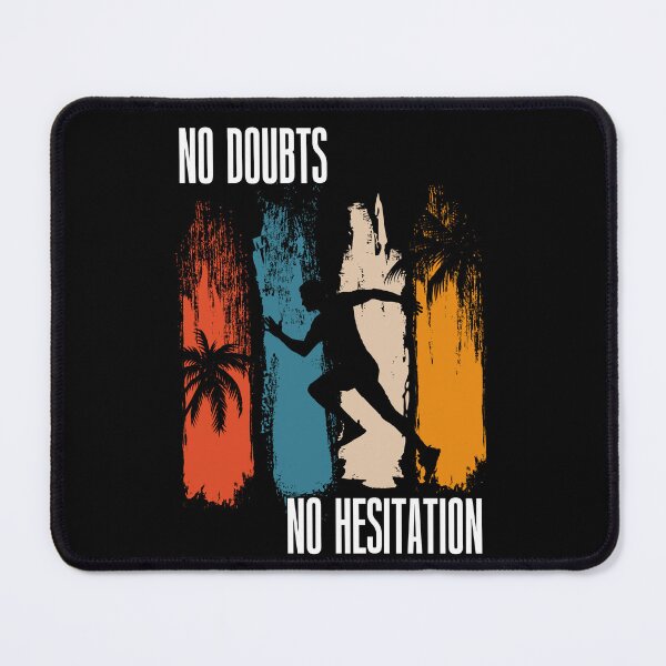 Item preview, Running quote No doubts no hesitation designed and sold by HomeCoquette.