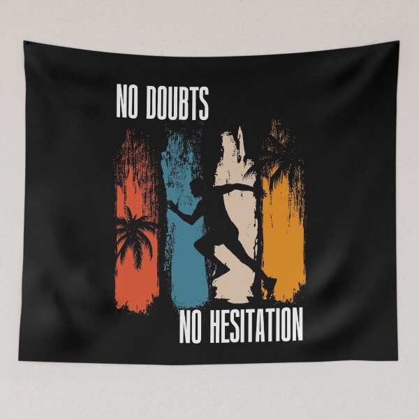 Item preview, Running quote No doubts no hesitation designed and sold by HomeCoquette.
