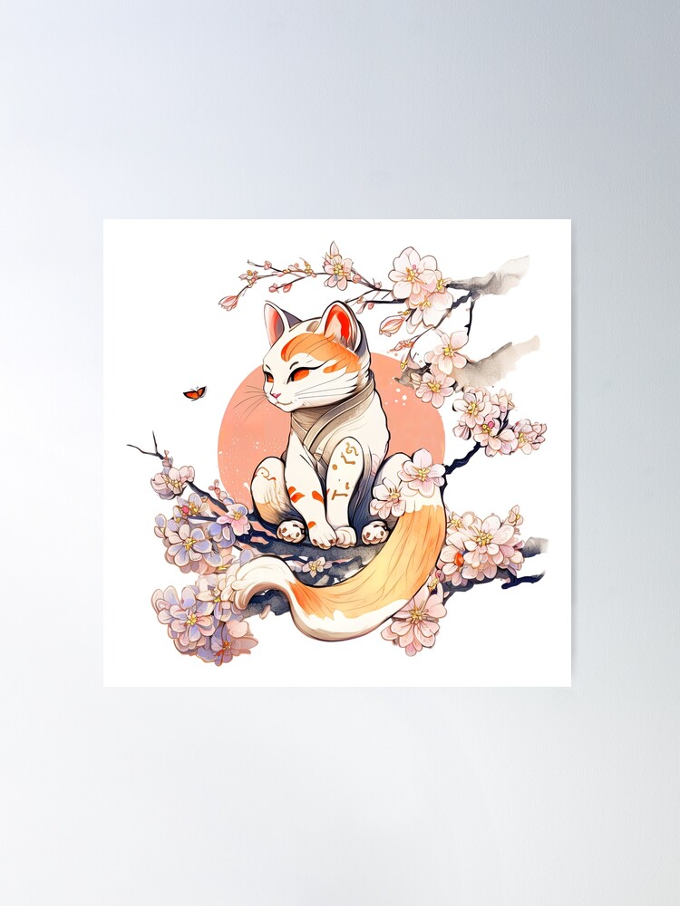 sakura catページ fposter,large,wall_texture,