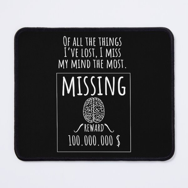 Item preview, Running joke missing brain designed and sold by HomeCoquette.