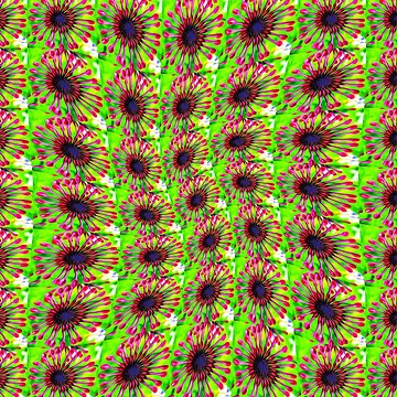 Artwork thumbnail, Cute Daisy Pattern by Patternflower