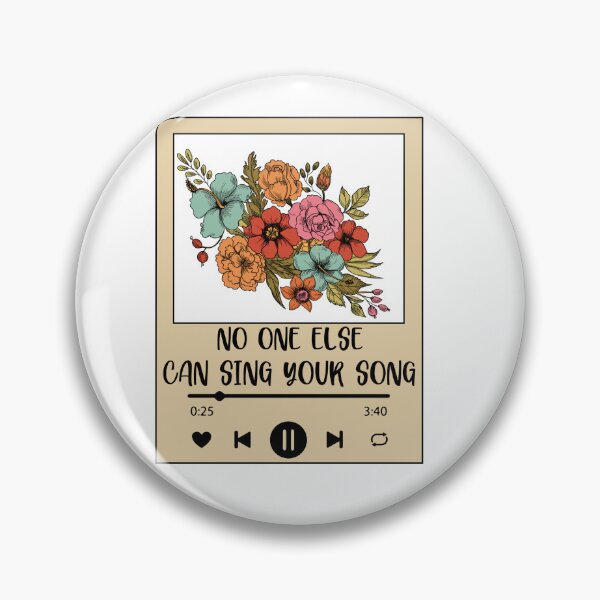 Item preview, No One Else Can Sing Your Song designed and sold by HasHs.