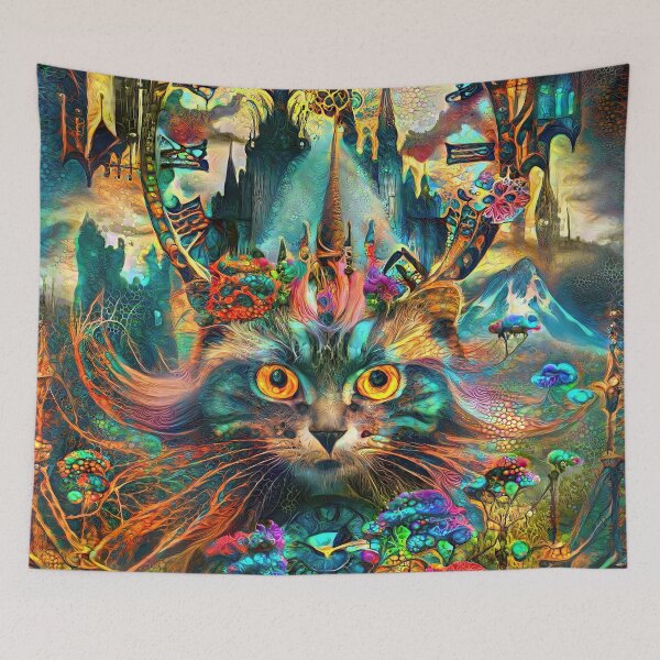 Item preview, Deep Dream abstraction designed and sold by blackhalt.