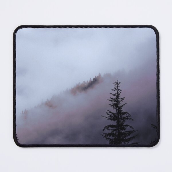 Item preview, cloudy mountain forest designed and sold by Chigurena.