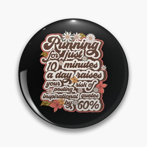 Item preview,  Running joke groovy floral pattern designed and sold by HomeCoquette.