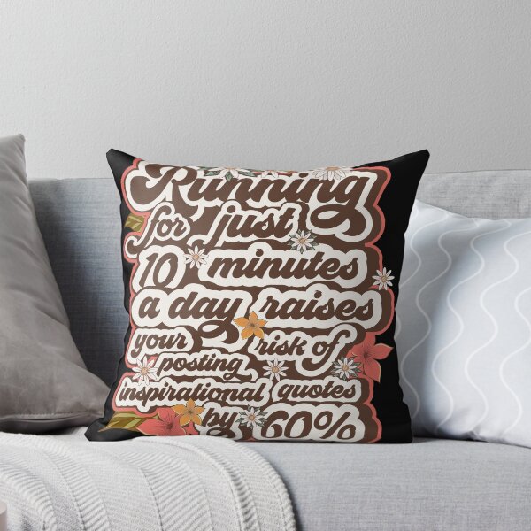 Item preview,  Running joke groovy floral pattern designed and sold by HomeCoquette.