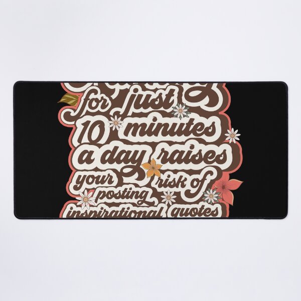 Item preview, Running joke groovy floral pattern designed and sold by HomeCoquette.