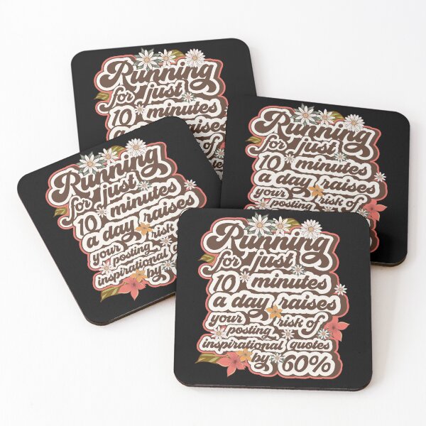Item preview,  Running joke groovy floral pattern designed and sold by HomeCoquette.