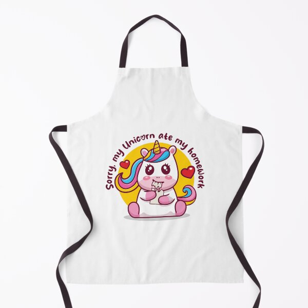 Item preview, Unicorn ate my homework (on light colors) designed and sold by messy-nessie.
