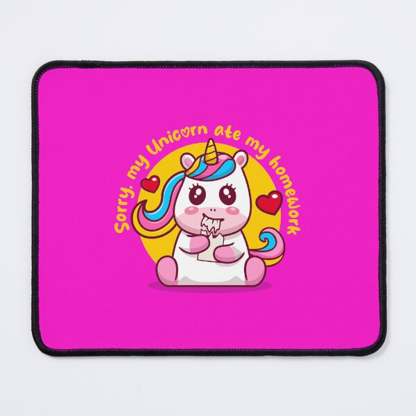 Item preview, Unicorn ate my homework (on dark colors) designed and sold by messy-nessie.