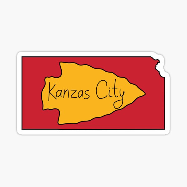 Kansas City Chiefs Sticker Sticker for Sale by darcycato