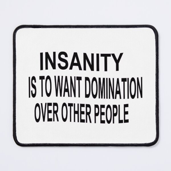 Item preview, INSANITY (Black Writing) designed and sold by C J Lewis.