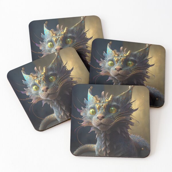 Item preview, Catsu, Dragon Cat designed and sold by Justpurrs.