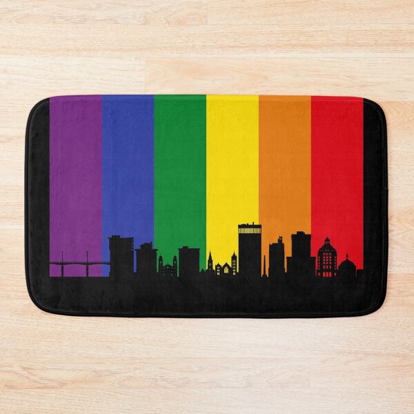 Item preview, Asheville North Carolina Skyline designed and sold by ArtPrints.