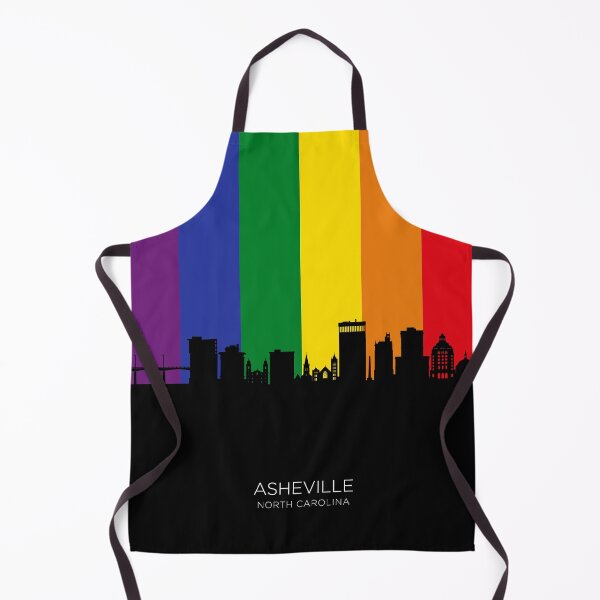 Item preview, Asheville North Carolina Skyline designed and sold by ArtPrints.