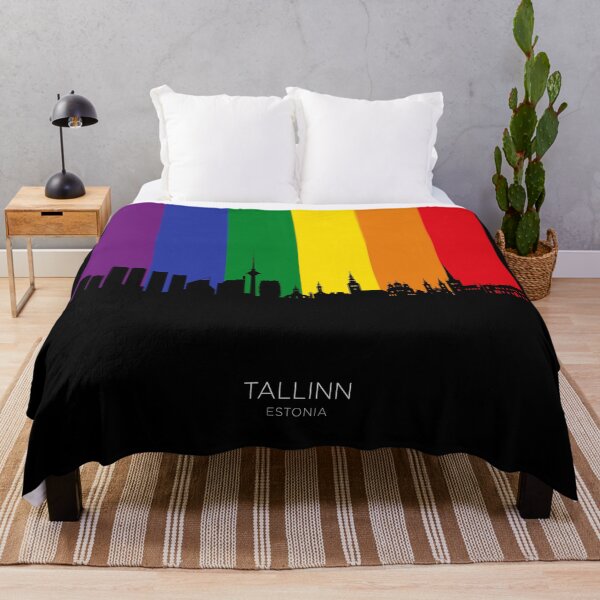 Item preview, Tallinn Estonia Skyline designed and sold by ArtPrints.