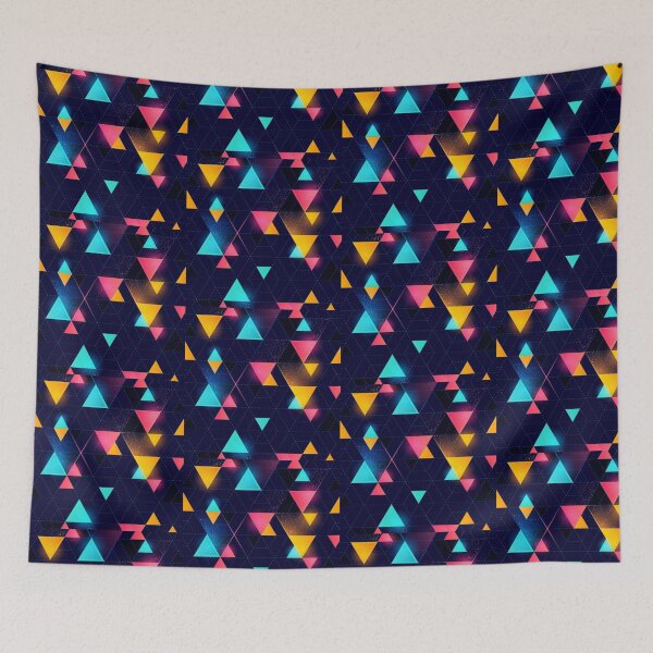 Item preview, Retro 80’s triangles designed and sold by tees-n-treats.