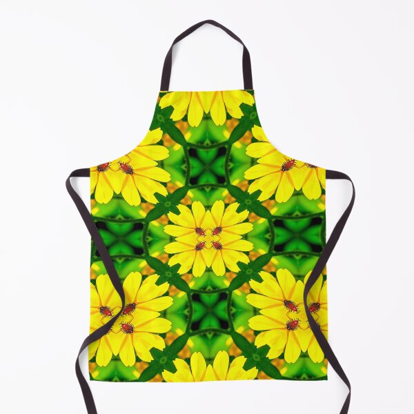 Item preview, Happy Yellow Flower Pattern designed and sold by Patternflower.