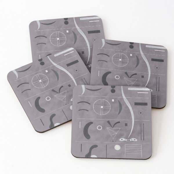 Item preview, Four Parts, 1932 By Wassily Kandinsky designed and sold by BossyCatHome.