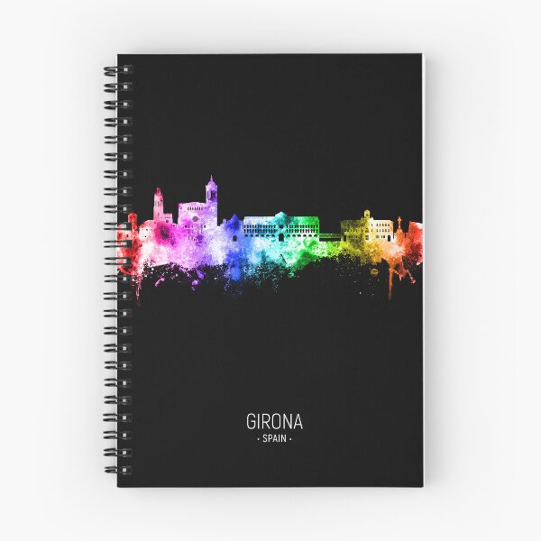Item preview, Girona Spain Skyline designed and sold by ArtPrints.