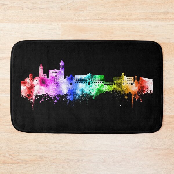 Item preview, Girona Spain Skyline designed and sold by ArtPrints.
