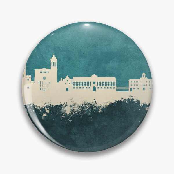 Item preview, Girona Spain Skyline designed and sold by ArtPrints.