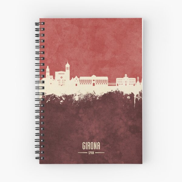 Item preview, Girona Spain Skyline designed and sold by ArtPrints.