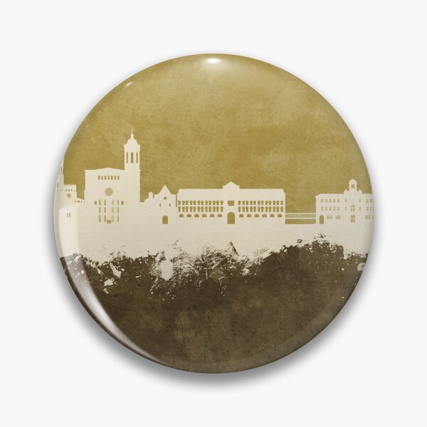 Item preview, Girona Spain Skyline designed and sold by ArtPrints.