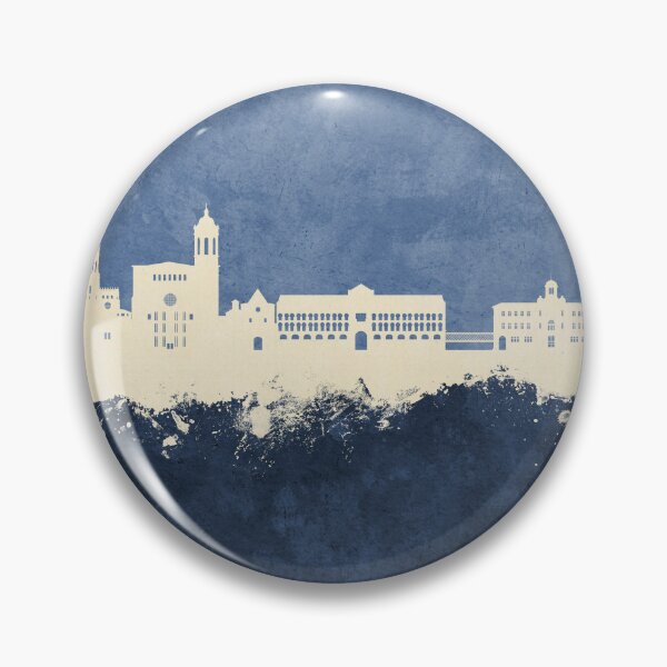 Item preview, Girona Spain Skyline designed and sold by ArtPrints.